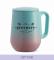 CANECA BICOLOR PAREDE DUPLA 250ML COM PERSONALIZAÇÃO
