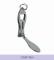 CHAVEIRO METAL 3 EM 1 PERSONALIZADO