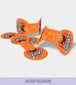 Adesivo Fecha Sacola   4x0  Faca Padrão 