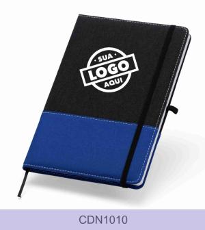 CADERNETA A5 POLIÉSTER COM PERSONALIZAÇÃO      