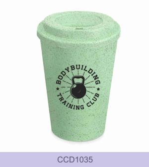 COPO  ECOLÓGICO FIBRA DE ARROZ 450ML COM PERSONALIZAÇÃO      