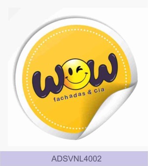 Adesivo Corte Especial Vinil Branco  impressão digital - 4x0 Brilho - Fosco - Transparente  