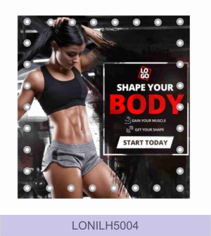 Lona com Ilhós Lona 440g  Impressão Digital - 4x0 Brilho ou Fosca Reforço e Ilhós 